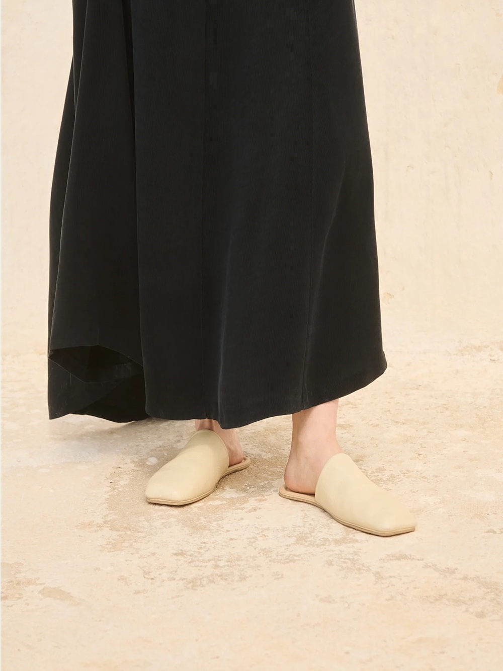 Our Legacy CIGARR SLIPPER-Crema Leather